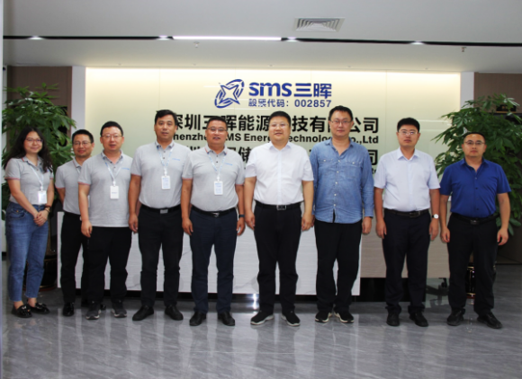 東(dōng)北(běi)電(diàn)力大(dà)學領導一(yī)行(xíng)莅臨三晖能(néng)源指導工(gōng)作(zuò)